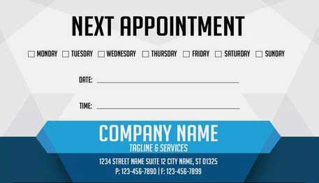 Appointment Cards