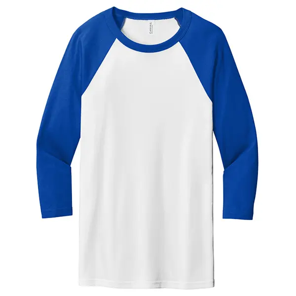 Bella + Canvas 3/4 Sleeve Baseball Tee